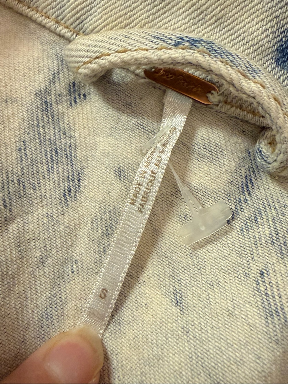 Free People Rumors Denim Jacket - Picture 3 of 3
